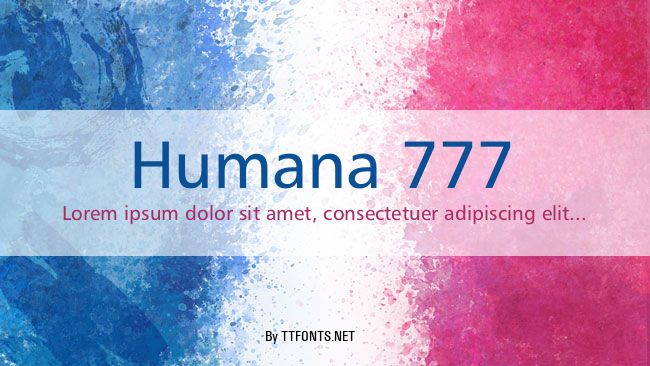 Humana 777 example